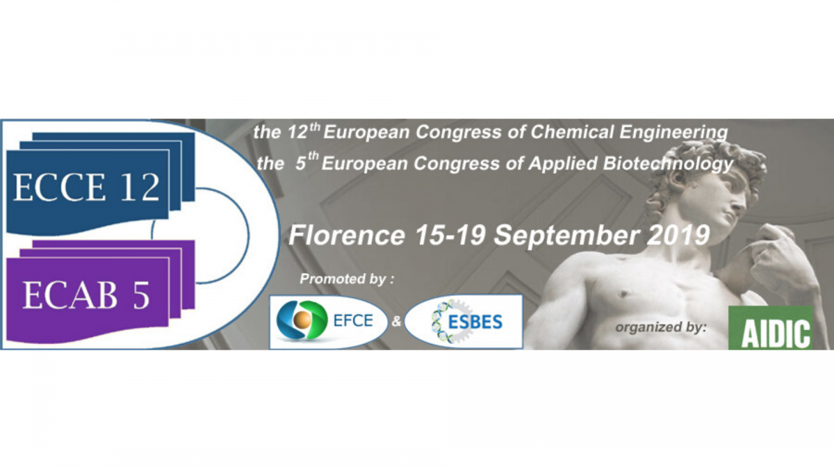 ECCE 12 European Congress of Chemical Engineering