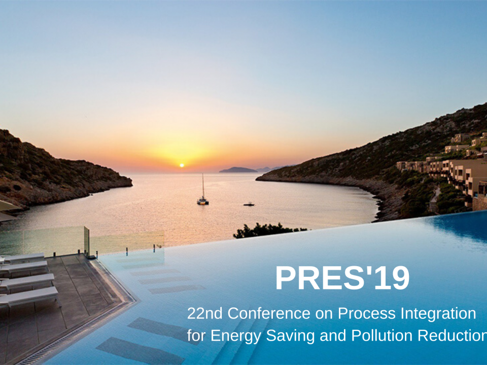 PRES19 Conference on Energy Saving and Pollution Reduction