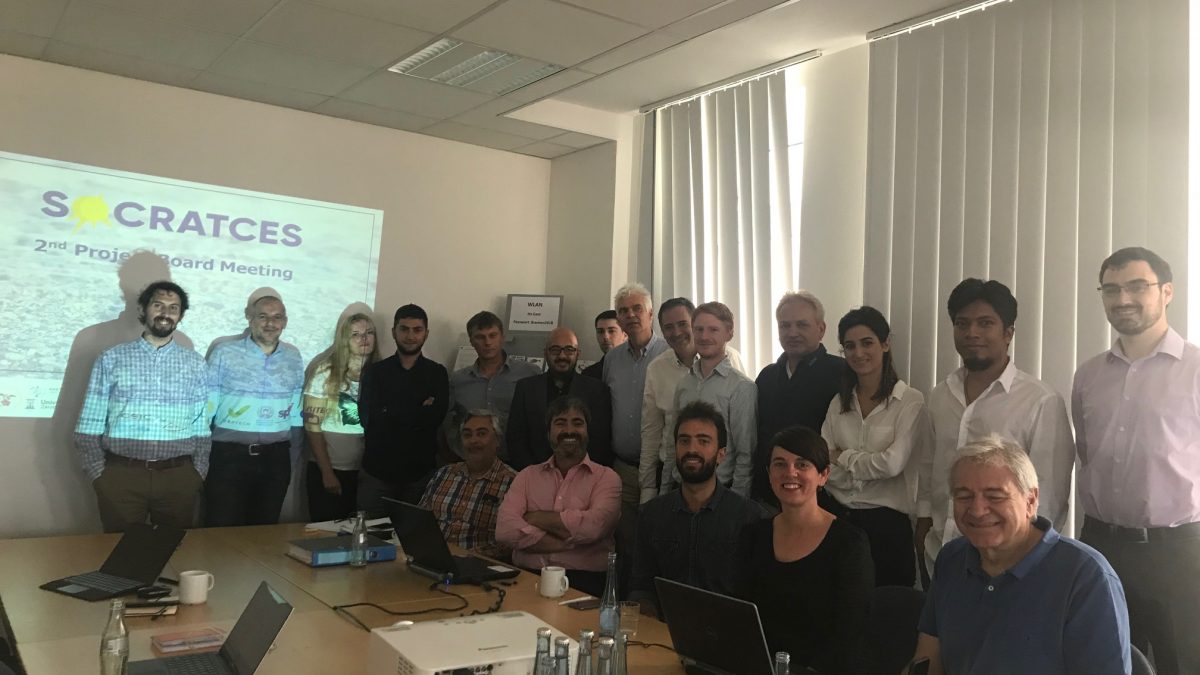 SOCRATCES most results in 2nd project board meeting