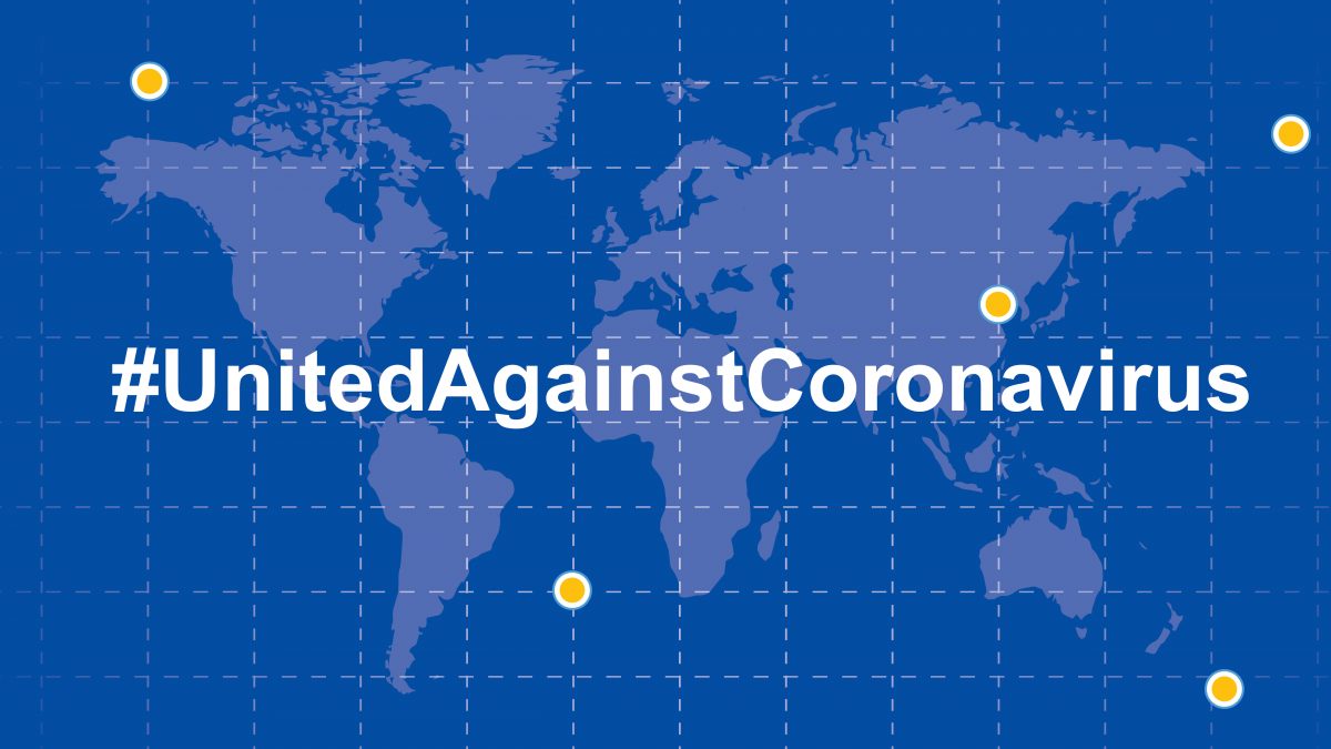 #UnitedAgainstCoronavirus